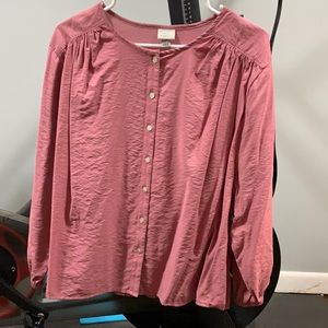 Mauve blouse